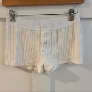 Brandy Melville Ribbed Boy Shorts NWOT